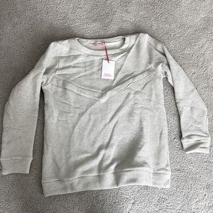 Teat and cosset The Gemma zipper nursing sweatshirt